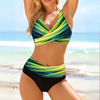Ensemble de maillot de bain femme 2 pièces - style chic pour l'été