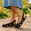 Sandales à talon pour femmes - chaussures d'été stylées et