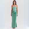 Robe maxi style corset pour femmes - élégante robe de soirée longue pour occasions spéciales
