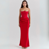 Robe maxi style corset pour femmes - élégante robe de soirée longue pour occasions spéciales