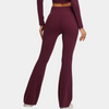 Leggings évasés pour femmes - trousers de yoga taille haute confortables pour un style de vie actif