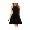 Robe skater sans manches - tenue d'été chic pour les femmes