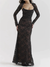 Robe maxi avec détails en dentelle - élégante robe longue pour femmes