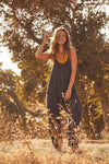 Salopette femme décontractée - dungarees larges et confortables avec poches pour vos sorties casual - tenue effortless toute la journée