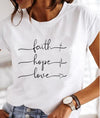 T-shirt ample femme style décontracté blanc - un essentiel quotidien pour les dames