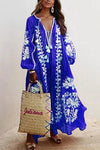 Robe décontractée femme style boho - design floral élégant pour vos sorties estivales