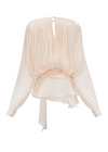 Robe mini plissée beige pour femmes - élégance pour vos soirées