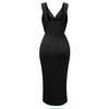 Robe portefeuille décontractée pour femme - robe midi chaleureuse pour les occasions spéciales, coupe flatteuse et style polyvalent