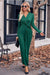 Robe portefeuille femme - élégance décontractée à manches longues pour toutes les occasions