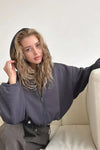 Sweat à capuche cropped pour femmes - zip et tendance pour un look décontracté au quotidien