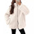 Veste zippée en polaire pour femmes, coupe décontractée avec poches - vêtement d'extérieur casual pour vos activités en plein air