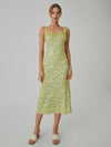 Robe midi fleurie pour femmes - robe légère à bretelles pour vos sorties estivales