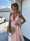 Robe maxi en dentelle et tulle - élégante tenue de soirée pour les occasions spéciales
