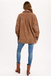 Veste polaire oversize pour femmes - couche douce et chaude pour un look décontracté