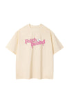 T-shirt oversize femme - coupe décontractée avec impression graphique inspirée de la foi pour un style quotidien