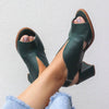 Talons blocs ouvertes pour femmes - design élégant pour vos soirées