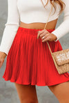 Jupe plissée élégante à taille haute - style polyvalent pour toutes les occasions