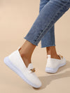 Baskets légères pour femmes – sneakers slip-on élégantes et respirantes pour le quotidien