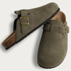 Clogs en daim pour femmes – chaussures légères et décontractées pour vos sorties quotidiennes