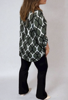Blouse décontractée pour femmes, légère et chaleureuse – haut chic à manches longues pour le bureau ou les sorties décontractées