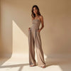 Combinaison large pour femme - élégance stylée pour soirées chic