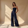 Combinaison large pour femme - élégance stylée pour soirées chic