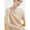 Pull en cachemire pour femme - jumper haut de gamme au col roulé pour casual et bureau - tricot chic et pour tous les jours