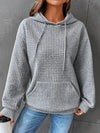 Pull à capuche - top casual matelassé pour dames