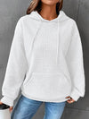 Pull à capuche - top casual matelassé pour dames