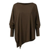 Tunique femme oversize décontractée - chemise à manches longues stylée pour le quotidien