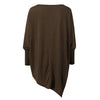 Tunique femme oversize décontractée - chemise à manches longues stylée pour le quotidien