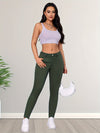 Jean skinny taille haute vert - une coupe flatteuse pour toutes les occasions