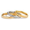 Bague de mariage en or - alliance classique polie pour femme