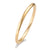 Bague en or - anneau classique en or jaune 18 carats pour femmes