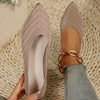 Ballerines à bout pointu pour femmes - des chaussures élégantes pour un agréable moment de détente