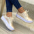 Baskets compensées décontractées pour dames - chaussures à la fois chics et