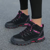 Baskets de randonnée femme - bottes imperméables et antidérapantes en noir