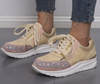 Baskets décontractées pour femmes - chaussures lacées confortables pour le quotidien