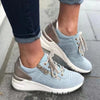 Baskets décontractées pour femmes - chaussures tendance à lacets pour le quotidien
