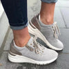 Baskets décontractées pour femmes - chaussures tendance à lacets pour le quotidien
