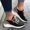 Baskets décontractées pour femmes - chaussures tendance à lacets pour le quotidien