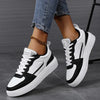 Baskets décontractées pour femmes - sneakers blanches tendance et