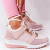 Baskets décontractées pour femmes - sneakers respirantes avec talon compensé