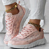 Baskets en dentelle - sneakers légères et élégantes pour femmes