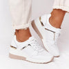Baskets femme - sneakers légères et stylées avec semelle intérieure rembourrée