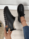 Baskets lacées décontractées pour femmes - chaussure légère et agréable