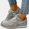 Baskets ludiques - sneakers scintillantes pour femmes
