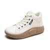Baskets montantes - chaussures stylées et douillettes pour femmes