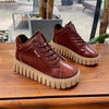 Baskets montantes pour femmes - chaussures tendance avec semelle chunky blanche