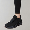 Baskets noires - sneakers respirants et douillets pour femmes